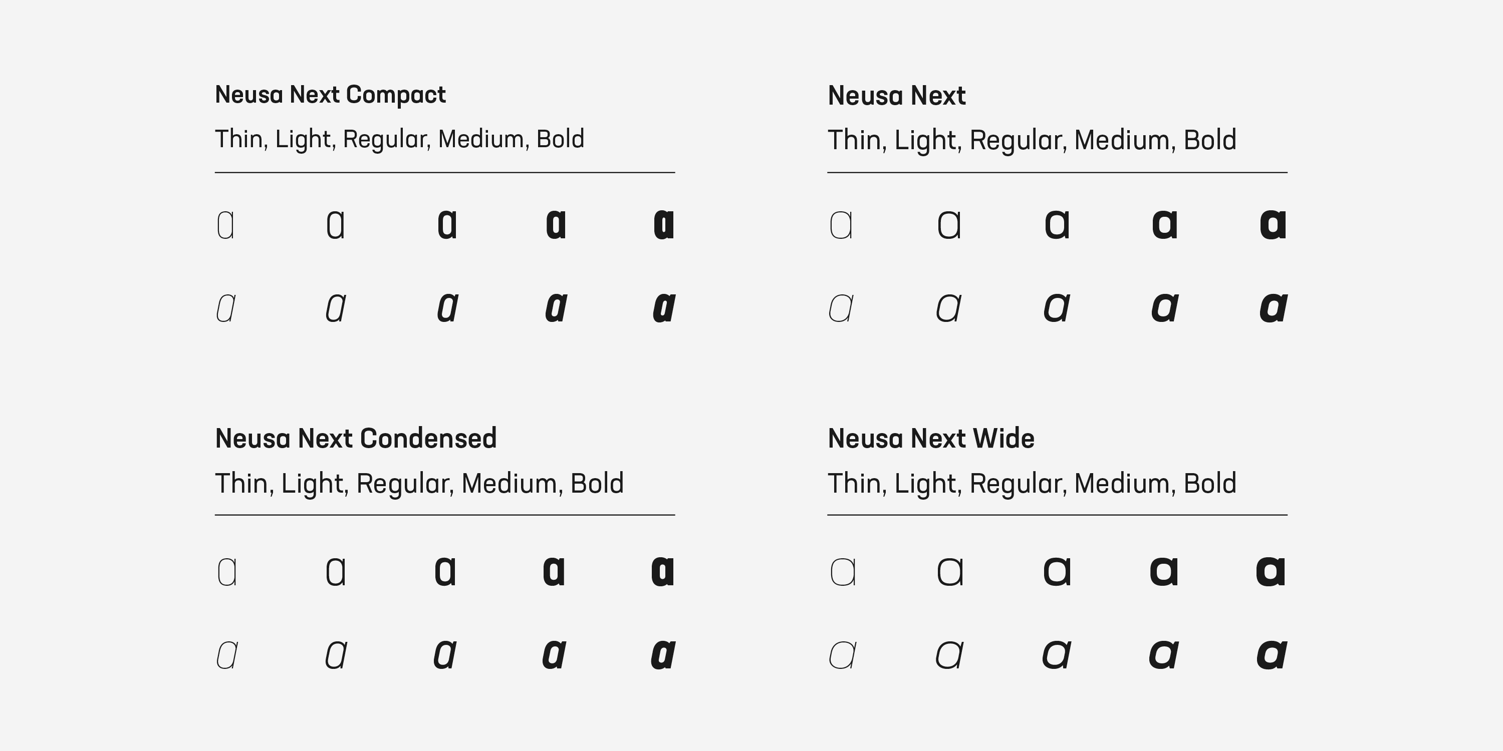 Пример шрифта Neusa Next Pro Compact Medium Italic