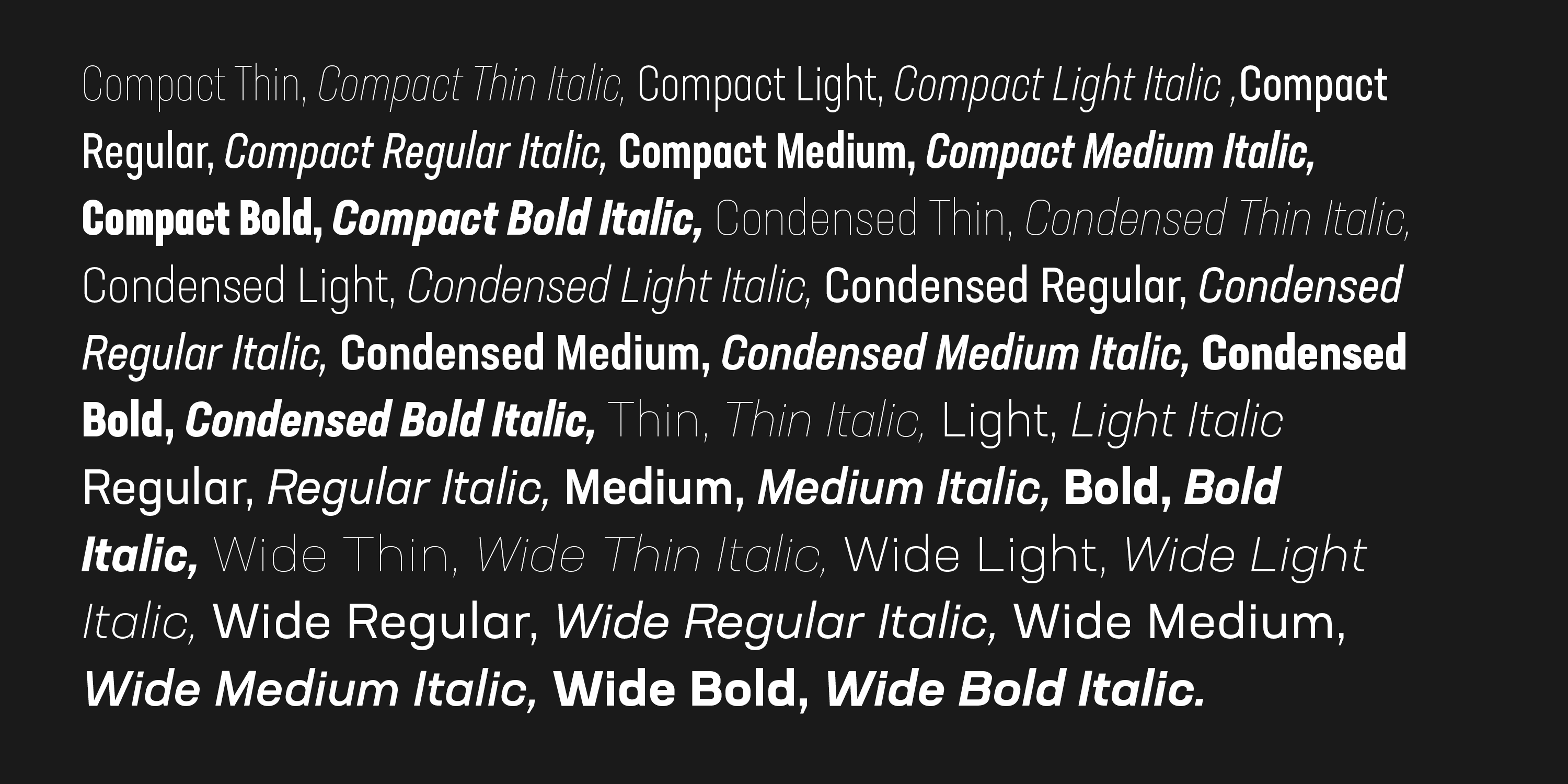 Пример шрифта Neusa Next Pro Condensed Light