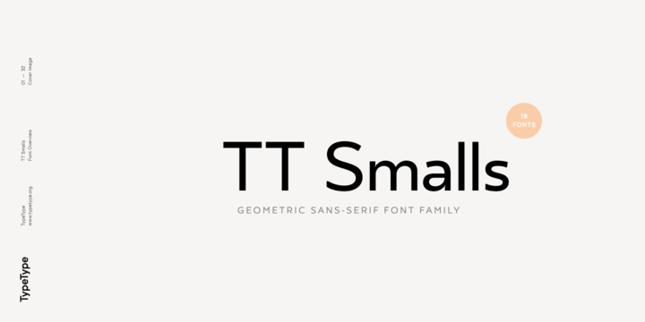 Пример шрифта TT Smalls