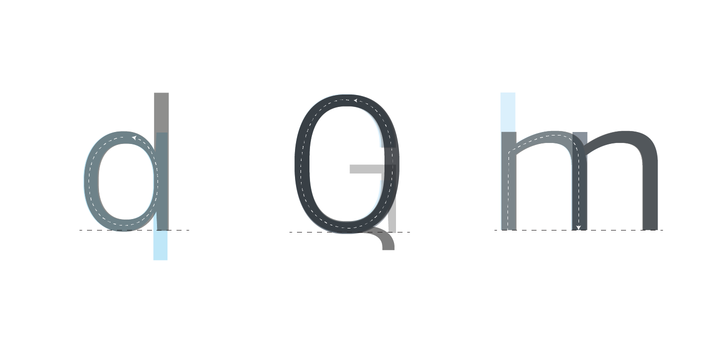 Пример шрифта Uninsta Medium Italic