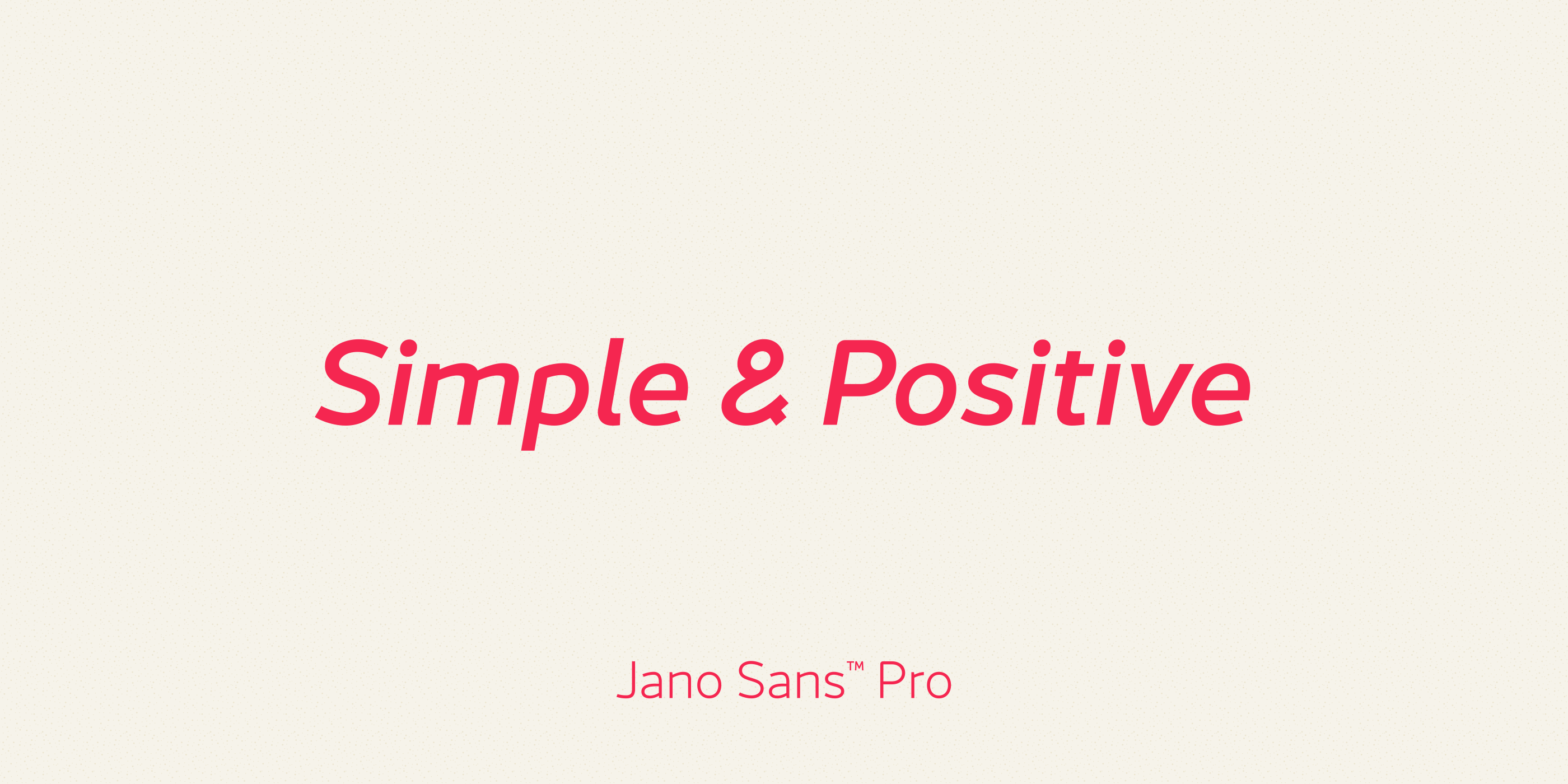 Пример шрифта Jano Sans Pro Regular