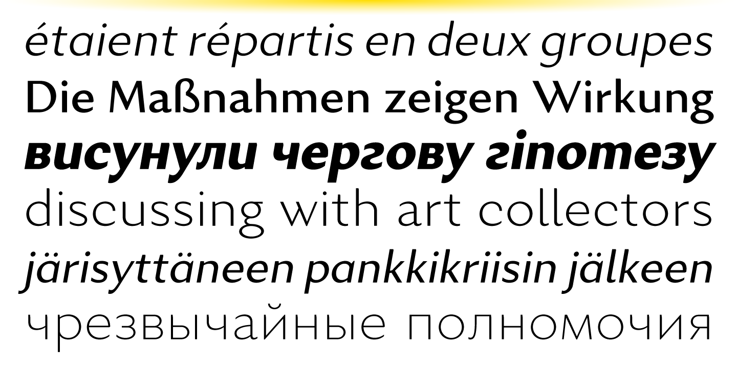 Пример шрифта Excentra Pro ExtraBold Italic