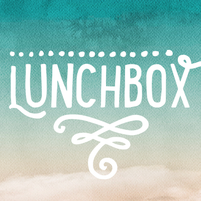 Пример шрифта LunchBox