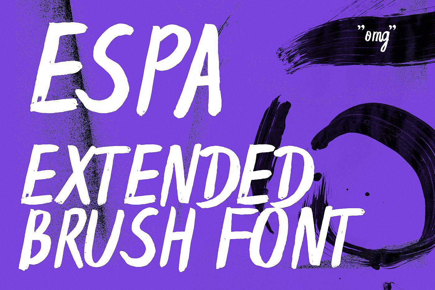 Пример шрифта Espa Extended