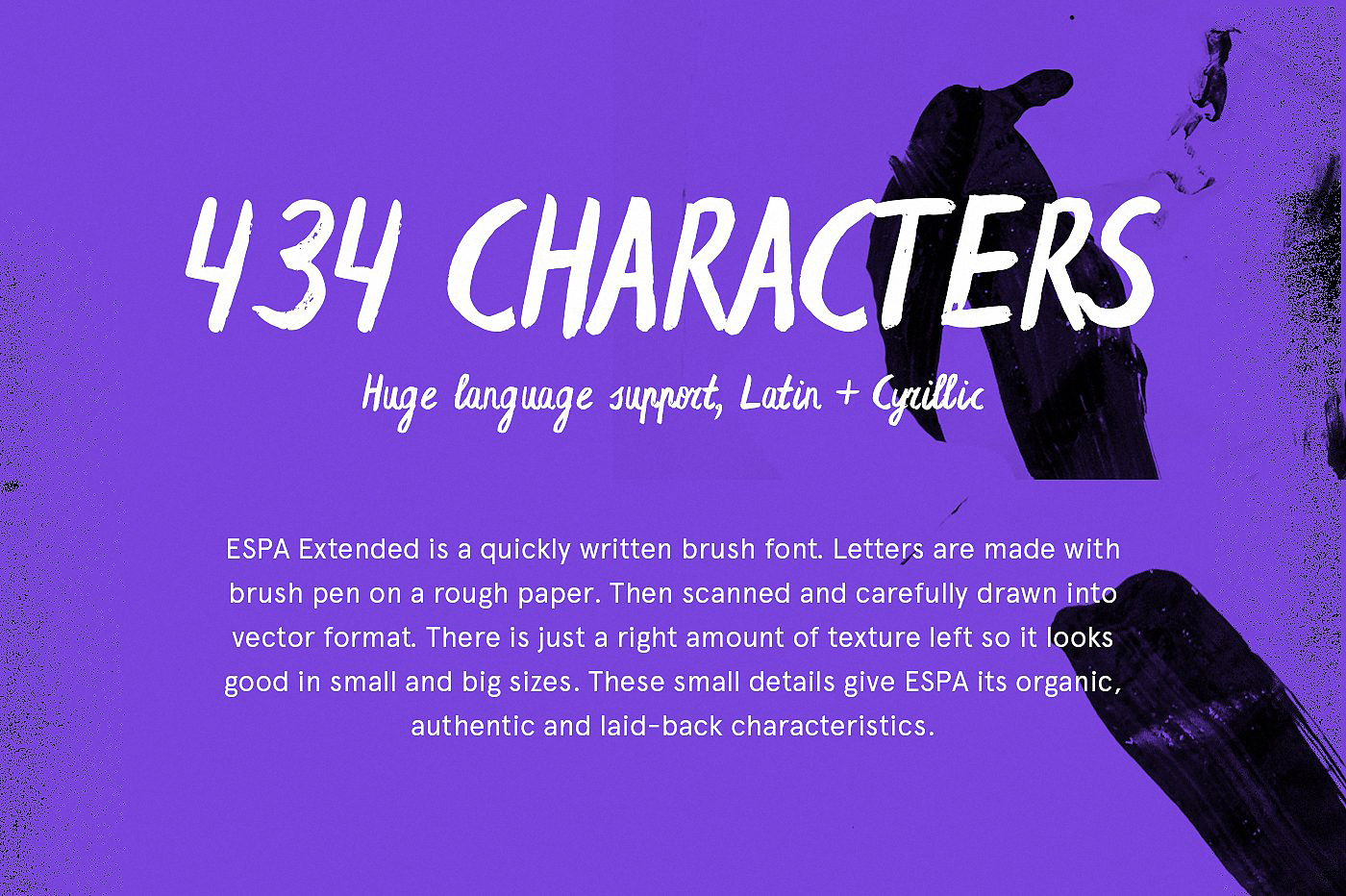 Пример шрифта Espa Extended Regular