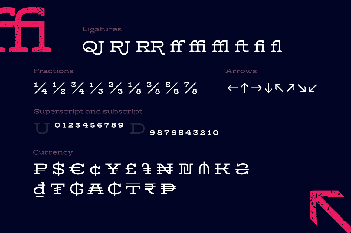 Пример шрифта Gora Stencil Regular