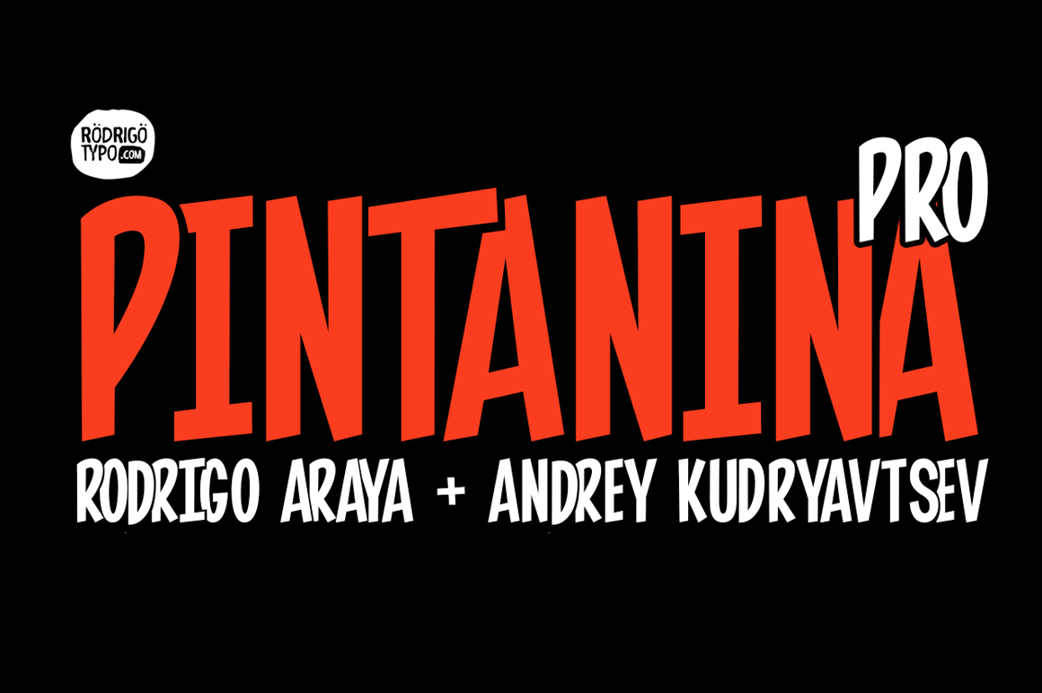 Пример шрифта Pintanina pro