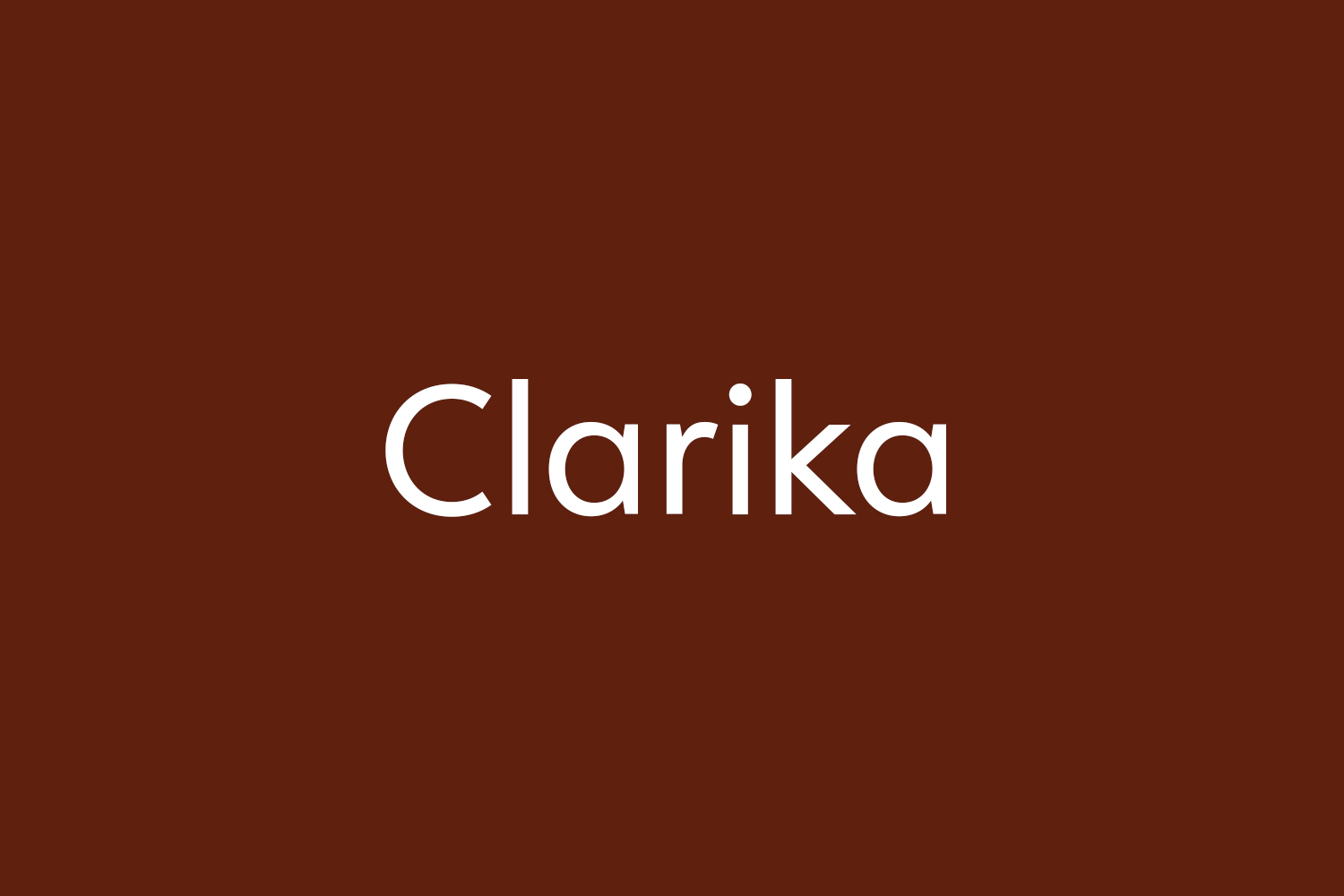 Пример шрифта Clarika Pro