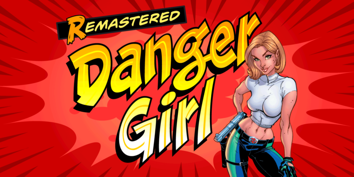 Пример шрифта CC Danger Girl