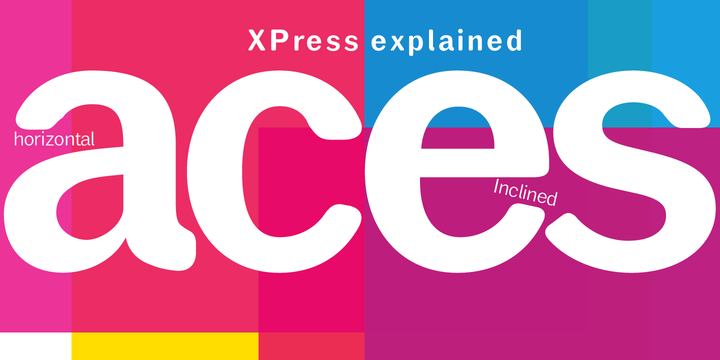 Пример шрифта Xpress Rounded Thin Italic