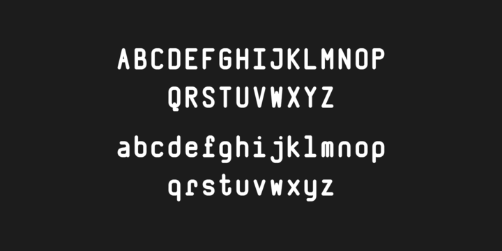 Пример шрифта Wudoo Mono Regular
