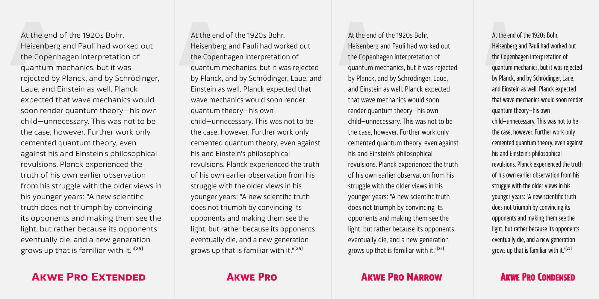 Пример шрифта Akwe Pro Condensed Ultra Thin Italic