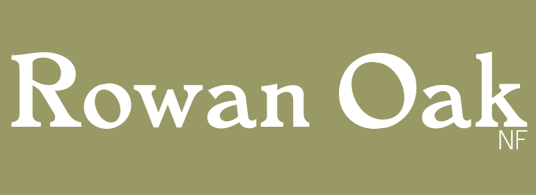 Пример шрифта Rowan Oak NF