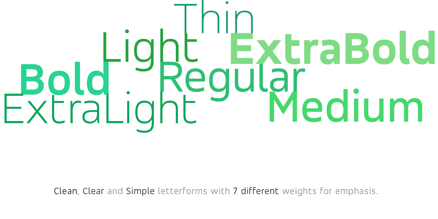 Пример шрифта Accord Light
