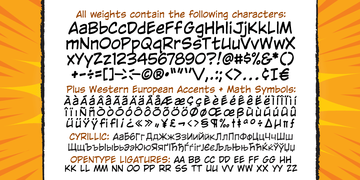 Пример шрифта WildWords Lower Bold Italic