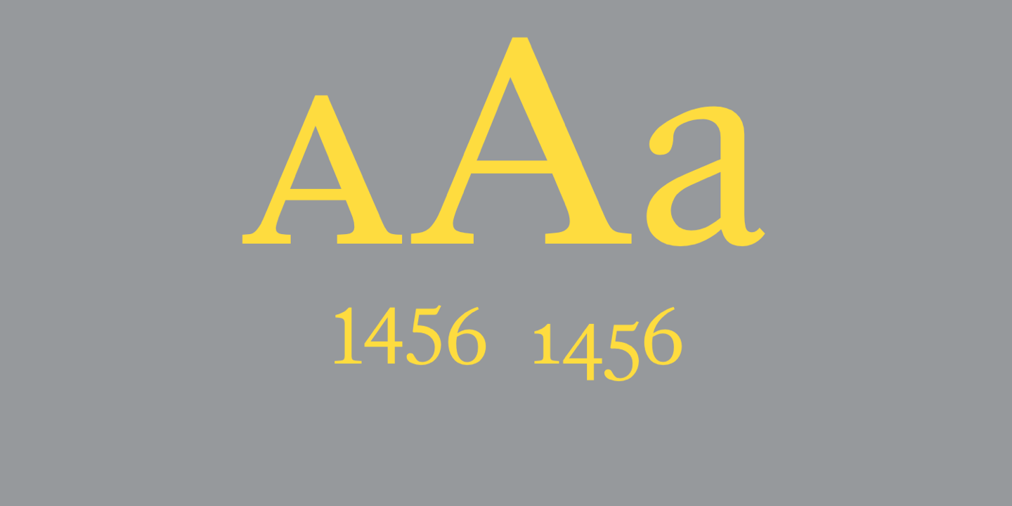 Пример шрифта Kings Caslon Display Italic