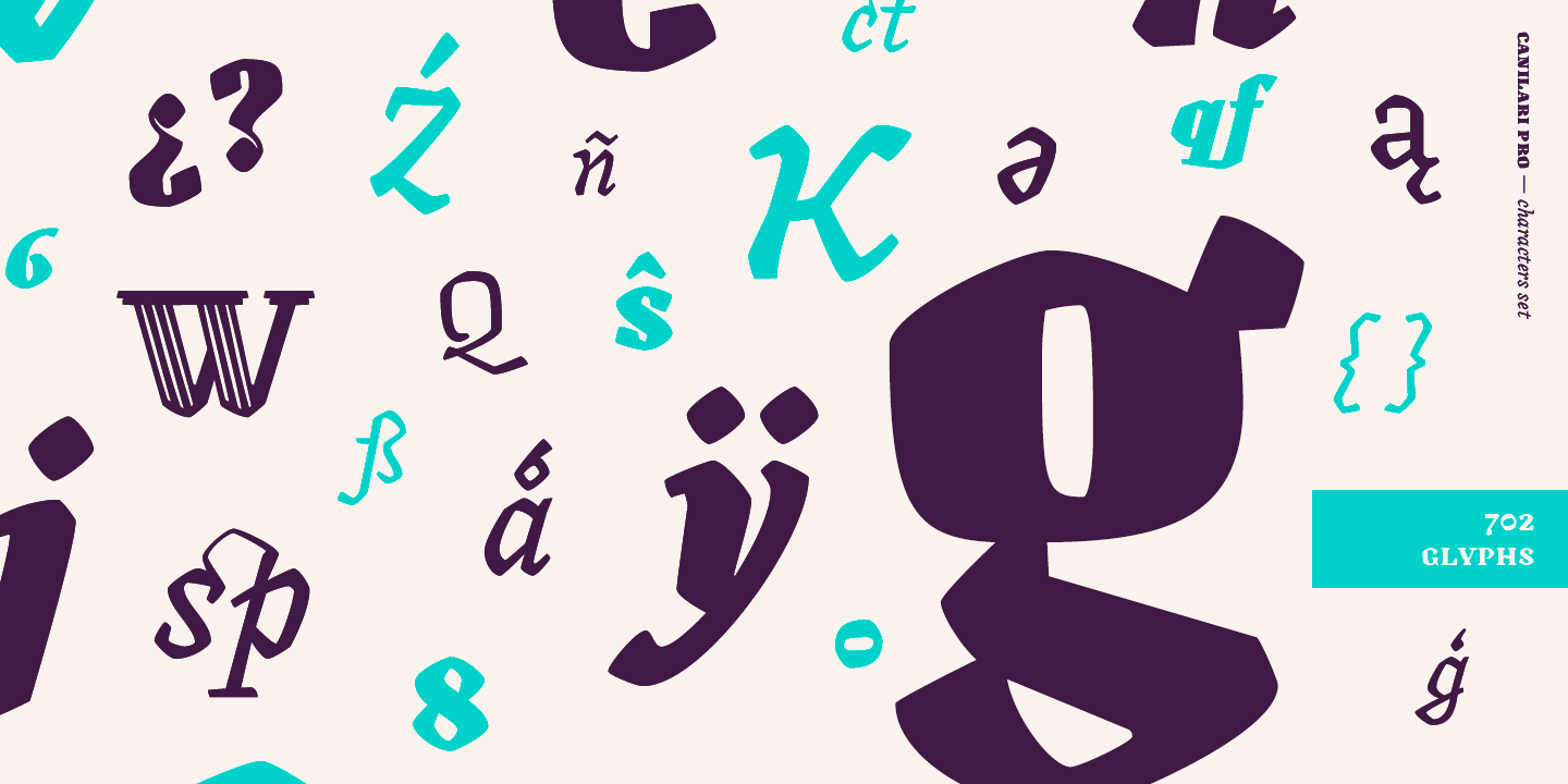 Пример шрифта Canilari PRO Regular Italic