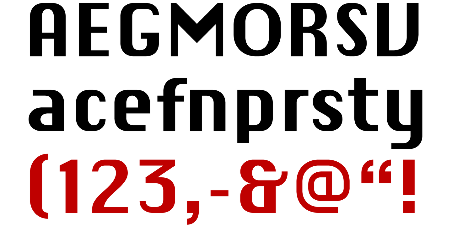 Пример шрифта Chiq Pro Italic