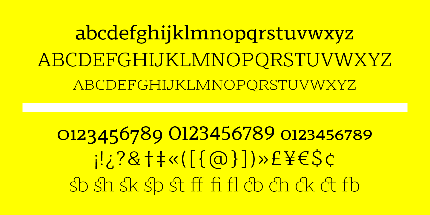Пример шрифта Scharf Medium Italic