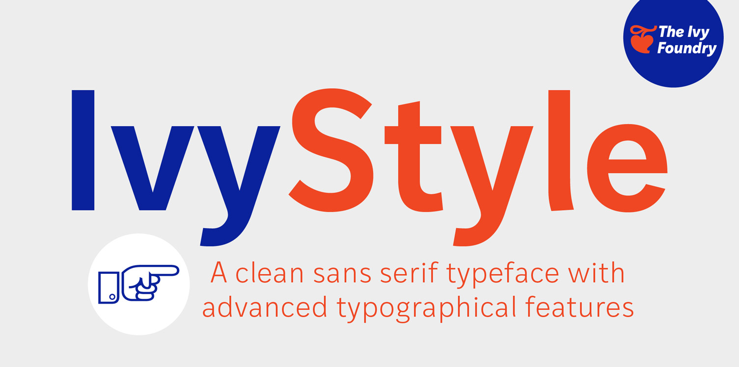 Пример шрифта Ivy Style Sans