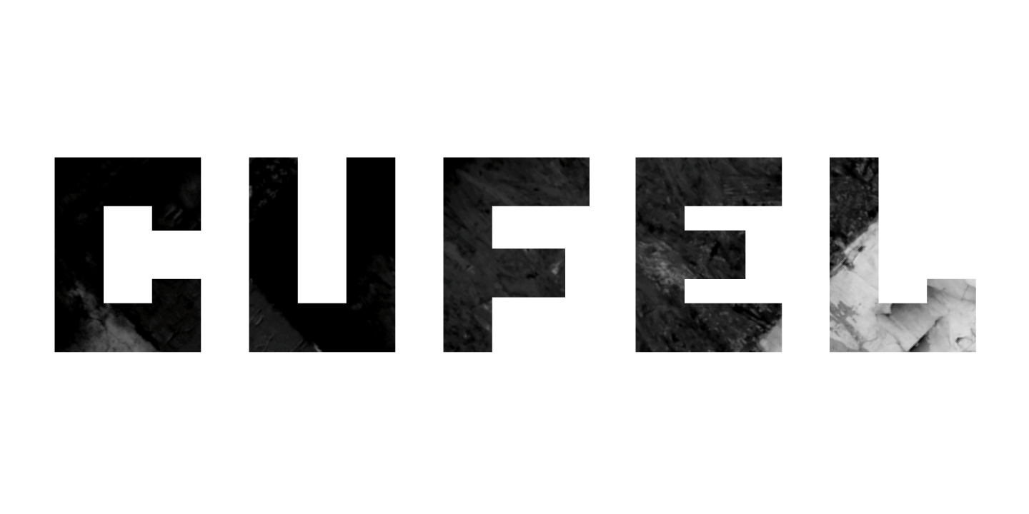 Пример шрифта CUFEL Regular