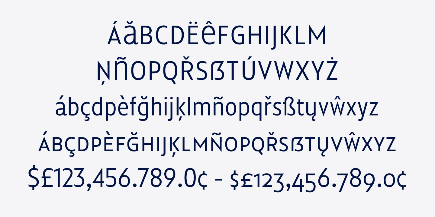 Пример шрифта Squalo Semibold Italic
