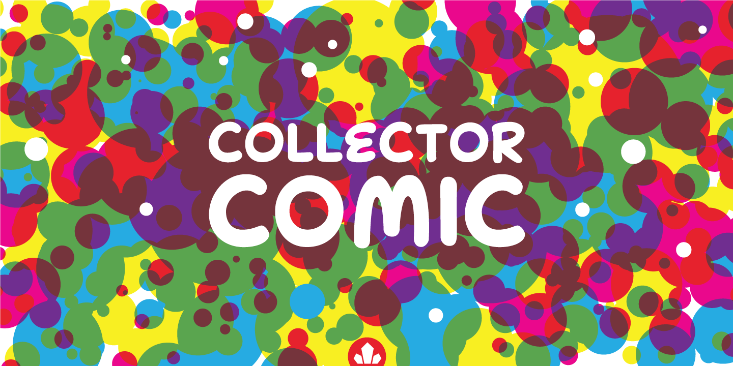Пример шрифта Collector Comic Bold Italic