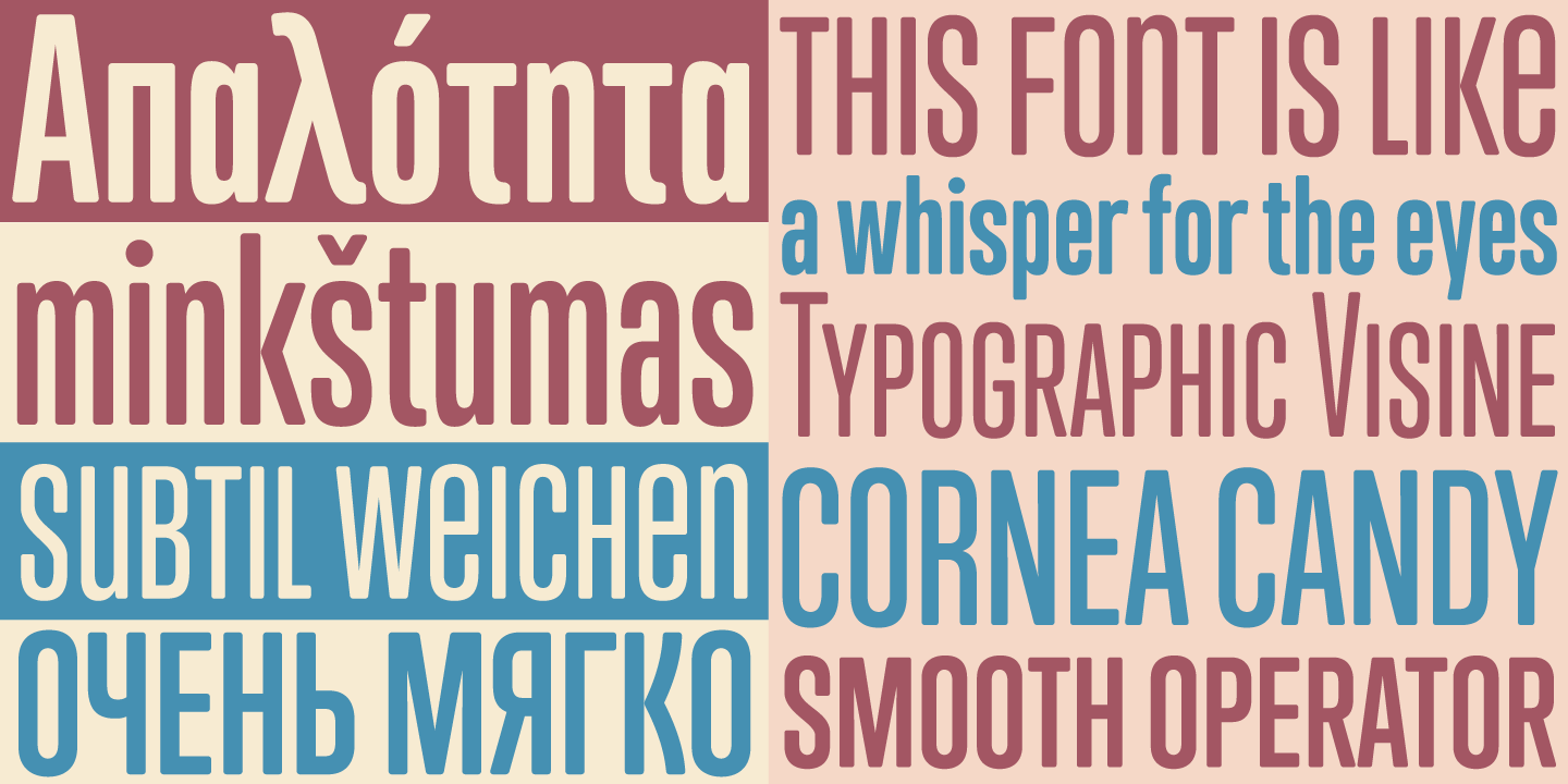 Пример шрифта Trump Soft Pro Medium Italic