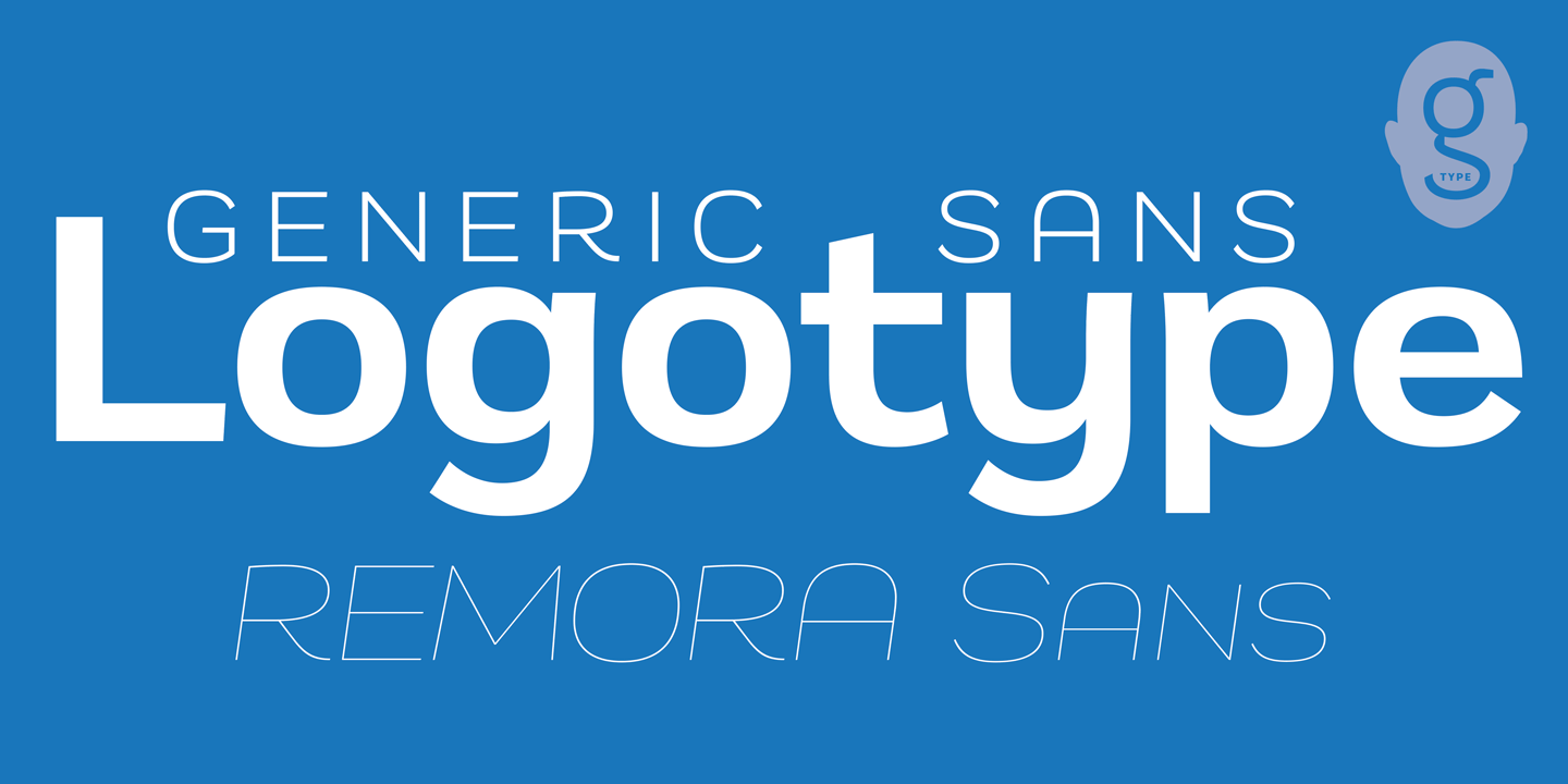 Пример шрифта Remora Sans