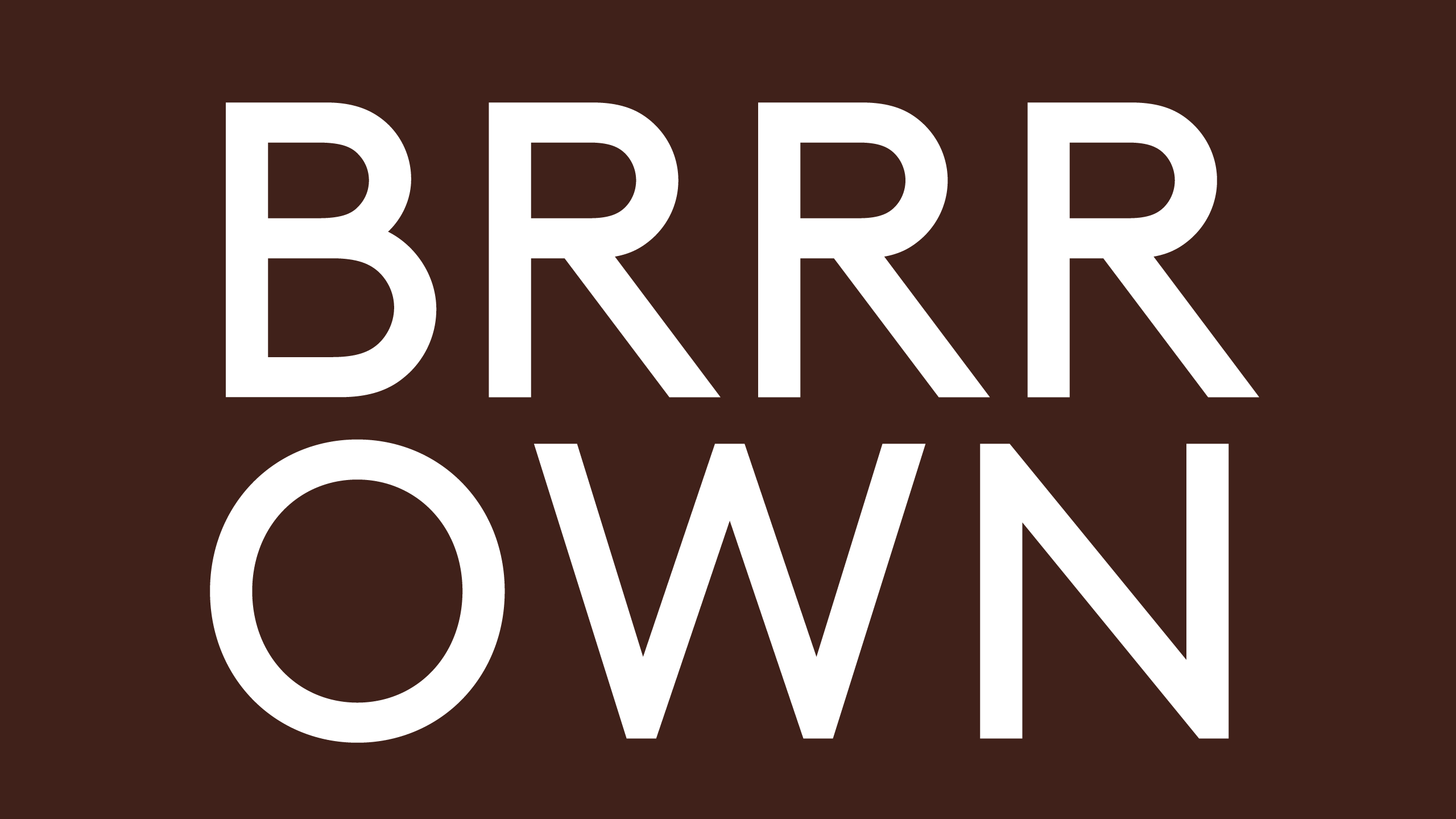 Пример шрифта LL Brown