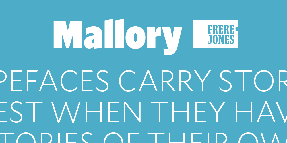 Пример шрифта Mallory Micro Plus