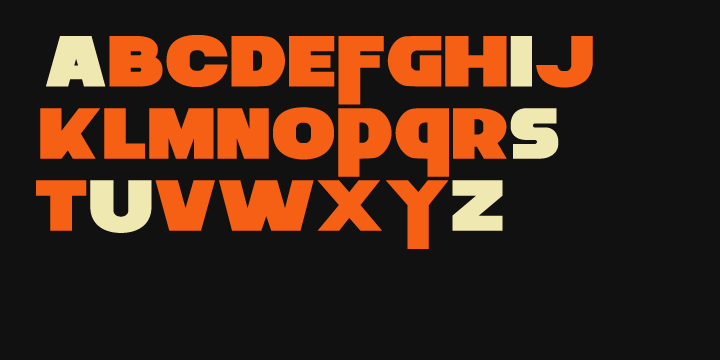 Пример шрифта Zaius Regular