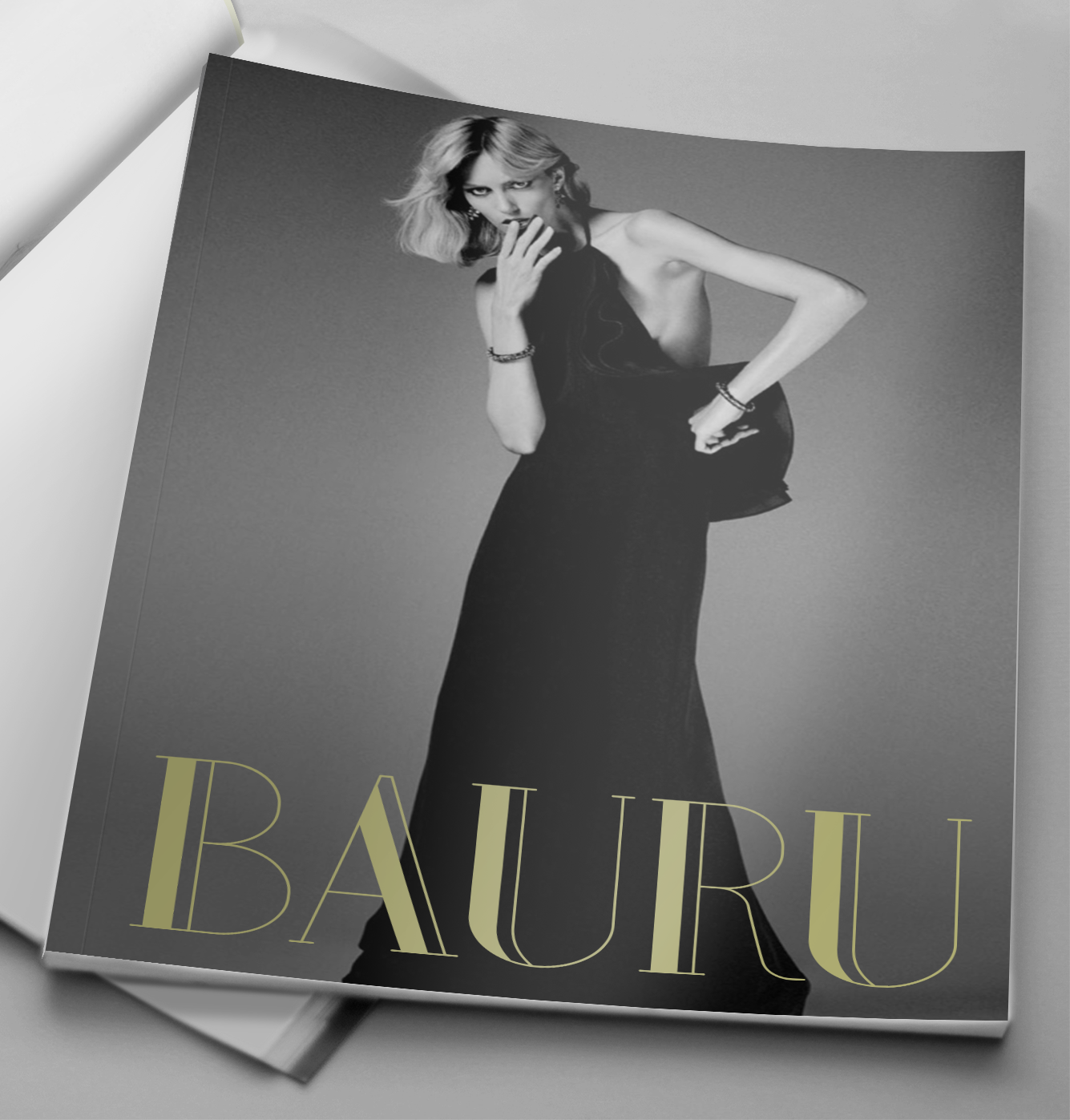 Пример шрифта Bauru