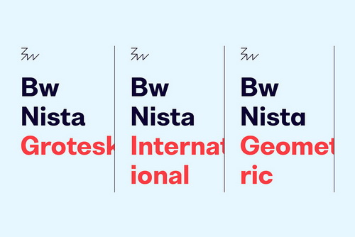 Пример шрифта Bw Nista Grotesk