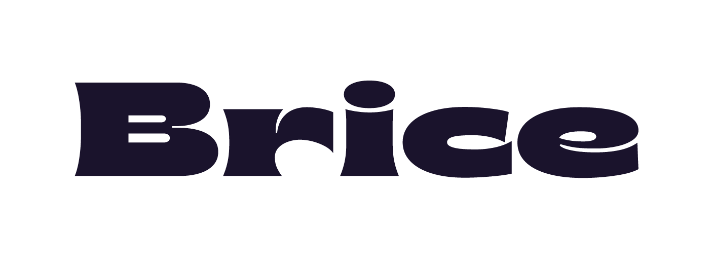 Пример шрифта Brice