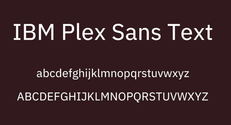 Пример шрифта IBM Plex Sans Devanagari