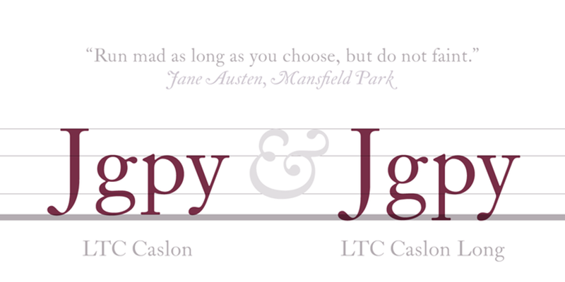 Пример шрифта LTC Caslon Pro Bold Italic