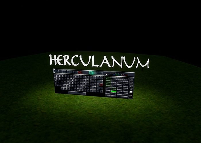 Пример шрифта Herculanum
