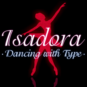 Пример шрифта ITC Isadora