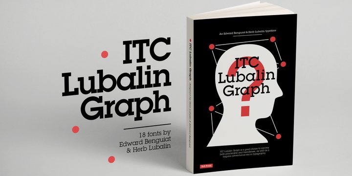 Пример шрифта ITC Lubalin Graph Book Oblique