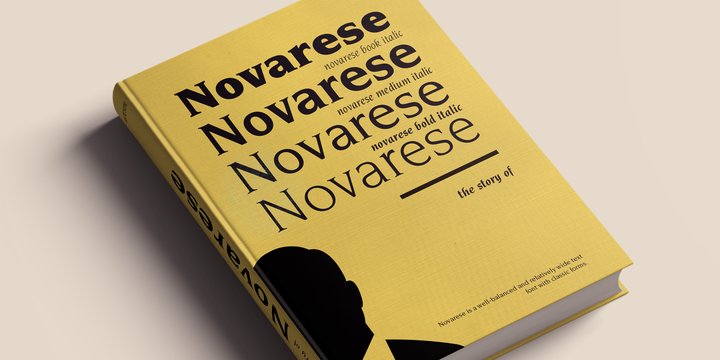 Пример шрифта ITC Novarese