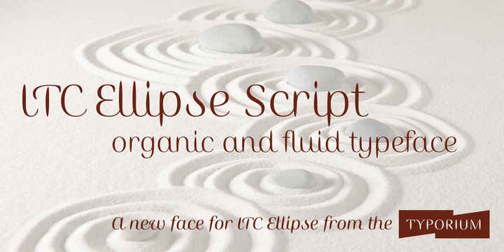 Пример шрифта Ellipse ITC
