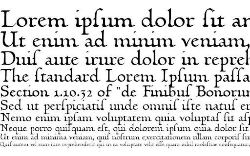 Пример шрифта Linotype Humanistika