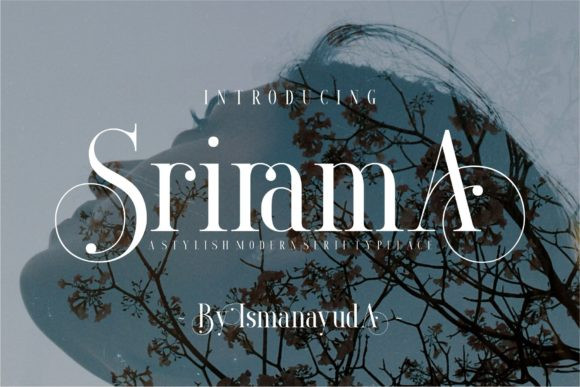 Пример шрифта Srirama
