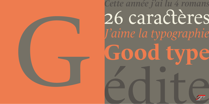 Пример шрифта Le Monde Livre Bold Italic