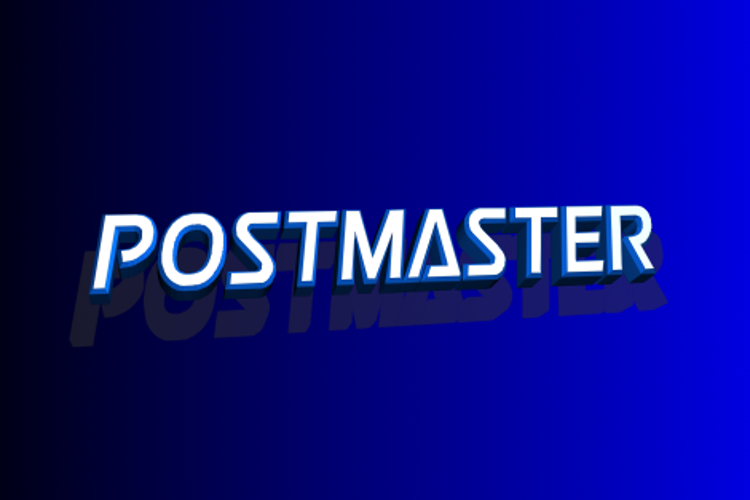 Пример шрифта Postmaster