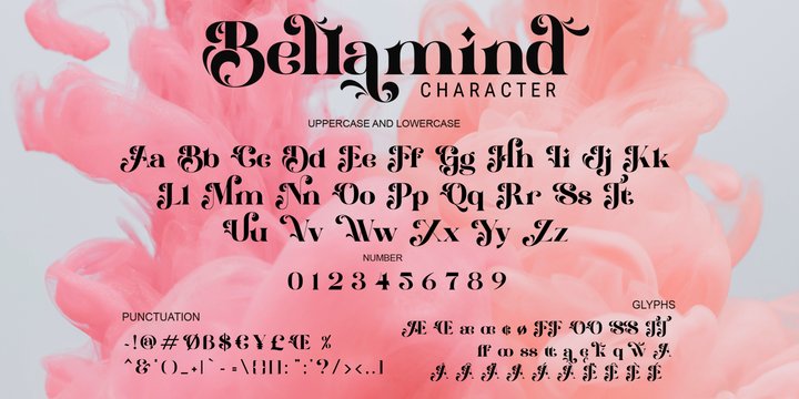 Пример шрифта Bellamind Regular
