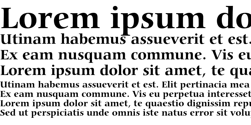 Пример шрифта Carmina BT
