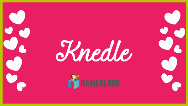 Пример шрифта Knedle