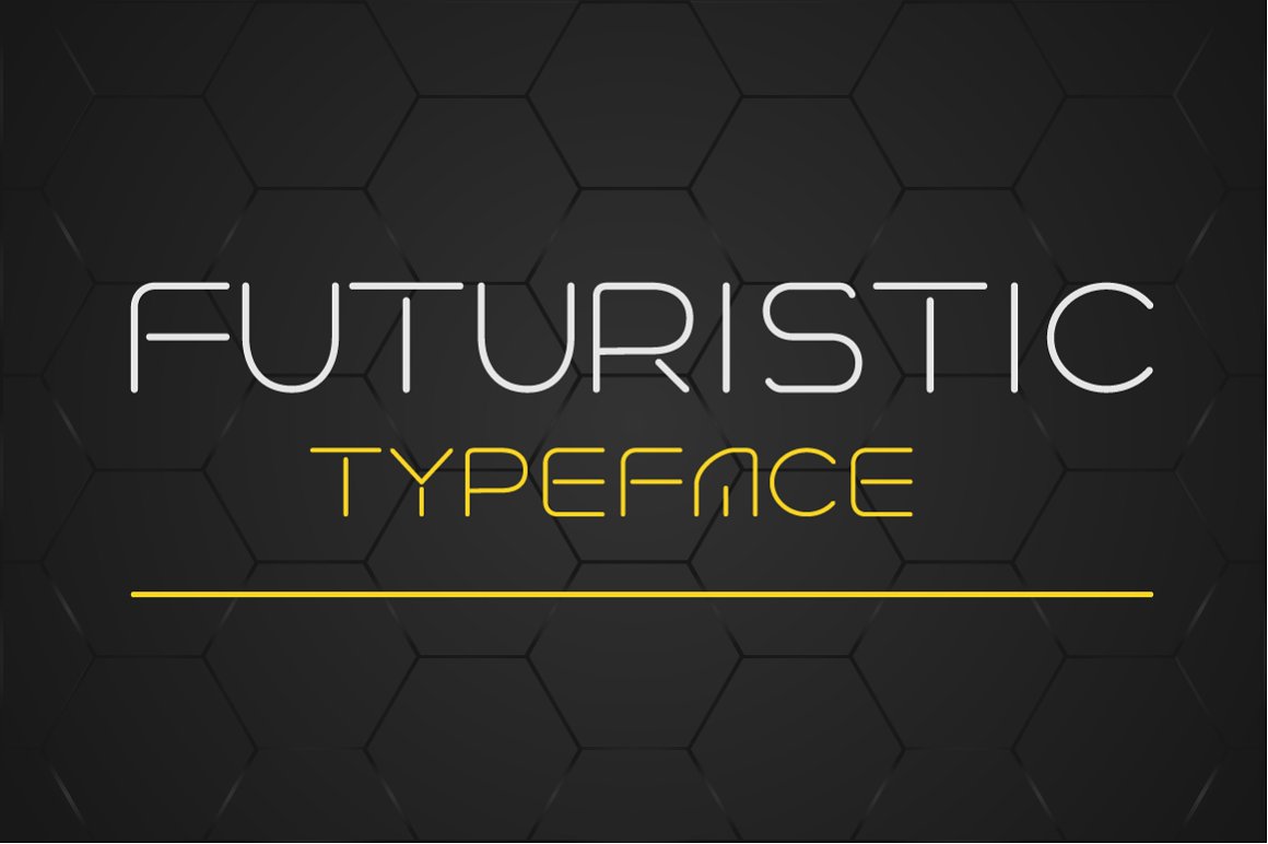 Пример шрифта Futurisric Bold Italic